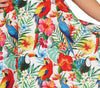 GP80457 – Sommerliche Tropenblüte Kleid Karibik – Größe: 42 - 44 (L) – Farbe: Mehrfarbig