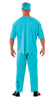 GP80477 – Zombie Arzt Kostüm Halloween Schreck – Größe: 52 - 54 (L) – Farbe: Blau
