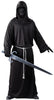 GP80479 – Mittelalter Geist Kapuze Halloween Kostüm – Größe: 52 - 54 (L) – Farbe: Schwarz