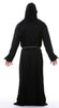 GP80479 – Mittelalter Geist Kapuze Halloween Kostüm – Größe: 52 - 54 (L) – Farbe: Schwarz