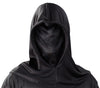 GP80479 – Mittelalter Geist Kapuze Halloween Kostüm – Größe: 52 - 54 (L) – Farbe: Schwarz