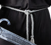 GP80479 – Mittelalter Geist Kapuze Halloween Kostüm – Größe: 52 - 54 (L) – Farbe: Schwarz