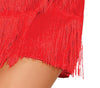 GP80491 – Charleston Flapper Kleid 20er – Größe: 38 - 40 (M) – Farbe: Rot