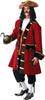 GP80515 – Piraten Karneval Kostüm Kapitän Jacke – Größe: 46 - 48 (S), 52 - 54 (L), 48 - 50 (M), 54 - 56 (XL), 56 - 58 (XXL) – Farbe: Rot