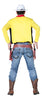 GP80518 – Cowboy Held Abenteuer Outfit – Größe: 52 - 54 (L) – Farbe: Gelb