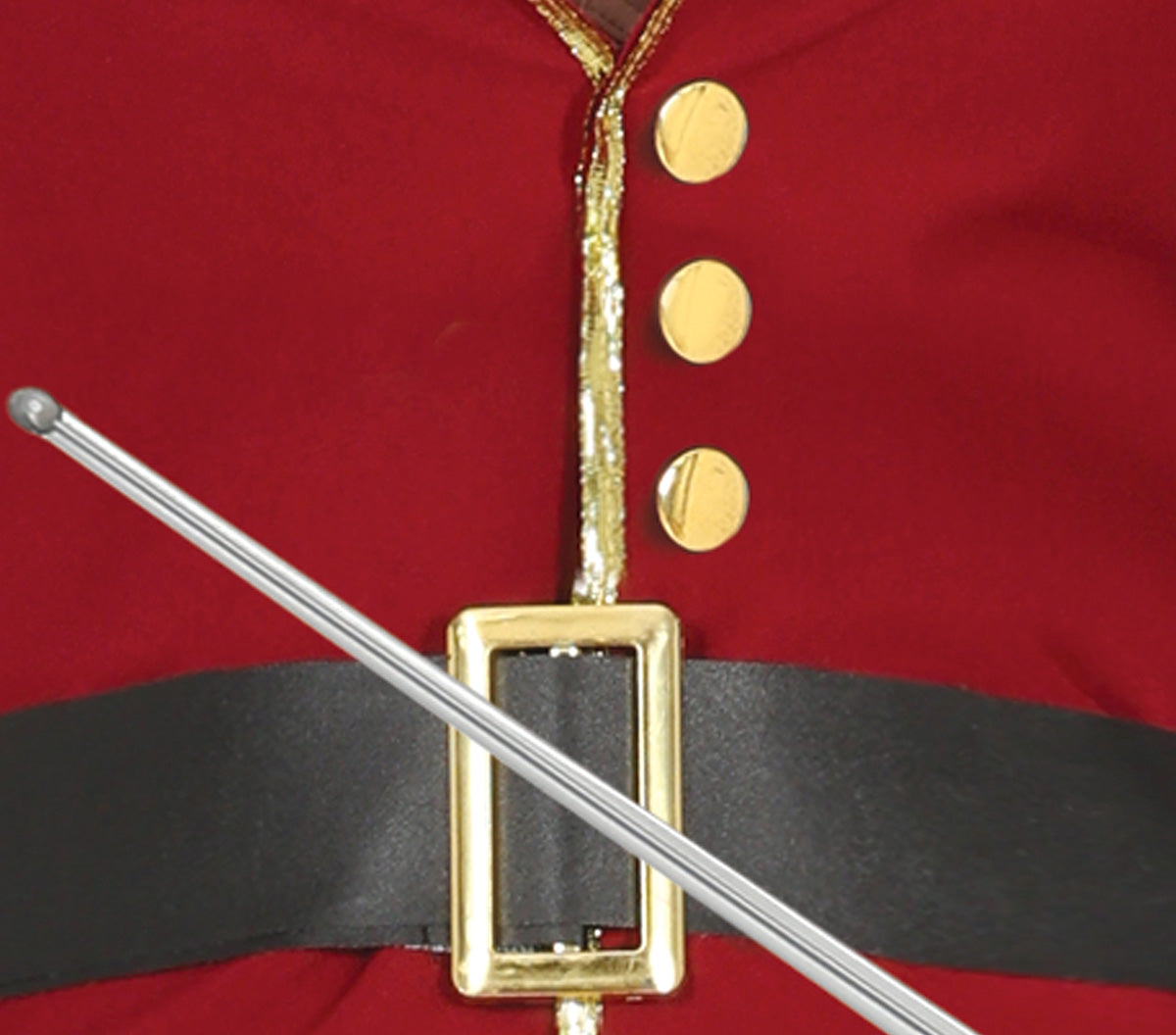 GP80542 – Piratenkapitän Filmkostüm Karneval – Größe: 42 - 44 (L) – Farbe: Rot