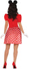 GP80545 – Maus Kostüm Karneval Faschingsoutfit – Größe: 36 - 38 (S) – Farbe: Rot