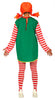 GP80557 – Clown Buntes Spaßkostüm Rot Grün – Größe: 42 - 44 (L) – Farbe: Grün