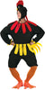 GP80604 – Tier Karneval Hahn Kostüm Fasching – Größe: 52 - 54 (L) – Farbe: Schwarz