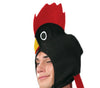 GP80604 – Tier Karneval Hahn Kostüm Fasching – Größe: 52 - 54 (L) – Farbe: Schwarz