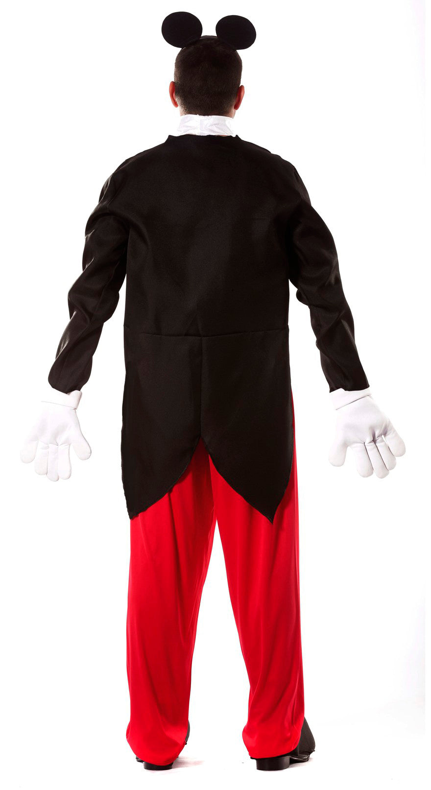 GP80635 – Maus Märchenkostüm Karneval Kleider – Größe: 52 - 54 (L), 54 - 56 (XL) – Farbe: Schwarz, Ansicht 2