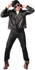 GP80642 – Film Klassiker 50er Biker Jacke – Größe: 48 - 50 (M) – Farbe: Schwarz