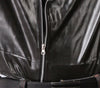 GP80642 – Film Klassiker 50er Biker Jacke – Größe: 48 - 50 (M) – Farbe: Schwarz