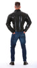 GP80642 – Film Klassiker 50er Biker Jacke – Größe: 52 - 54 (L) – Farbe: Schwarz