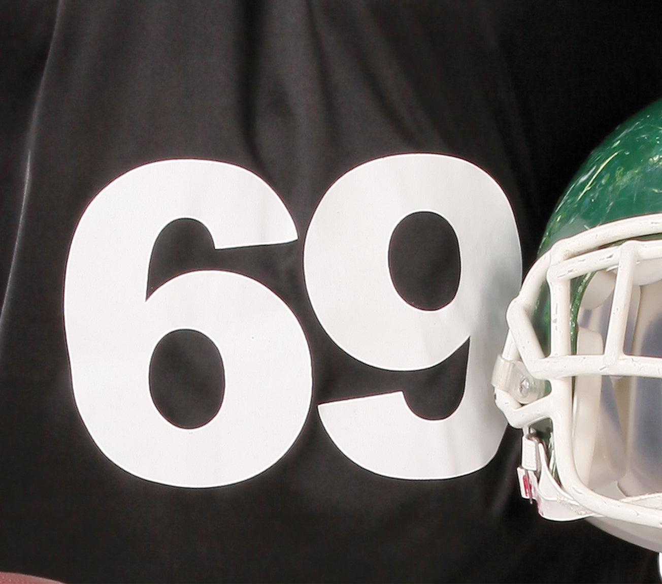 GP80652 – Sportheld Karnevalkostüm Quarterback – Größe: 52 - 54 (L) – Farbe: Schwarz