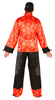 GP80666 – Asiatisches Karnevalsoutfit Drachenmuster – Größe: 52 - 54 (L) – Farbe: Rot