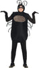 GP80668 – Insekten Halloween Kostüm Schwarz Flügel – Größe: 52 - 54 (L) – Farbe: Schwarz