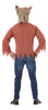 GP80700 – Werwolf Halloween Kostüm Grusel Kreatur – Größe: 52 - 54 (L) – Farbe: Rot
