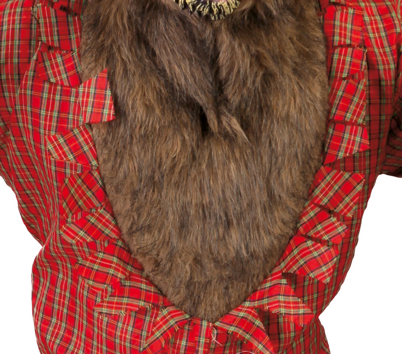 GP80700 – Werwolf Halloween Kostüm Grusel Kreatur – Größe: 52 - 54 (L) – Farbe: Rot