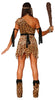 GP84835 – Troglodyten Kostüm Fasching – Größe: 42 - 44 (L) – Farbe: Braun