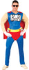 GP80743 – Superhelden Abenteuerfigur Bierliebhaber – Größe: 52 - 54 (L) – Farbe: Blau