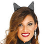 GP80751 – Katze Fledermaus Abenteuerheld Kostüm – Größe: 38 - 40 (M) – Farbe: Schwarz