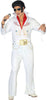 GP84856 – Rock Star Klassiker Kostüm 50s Retro – Größe: 52 - 54 (L) – Farbe: Weiß