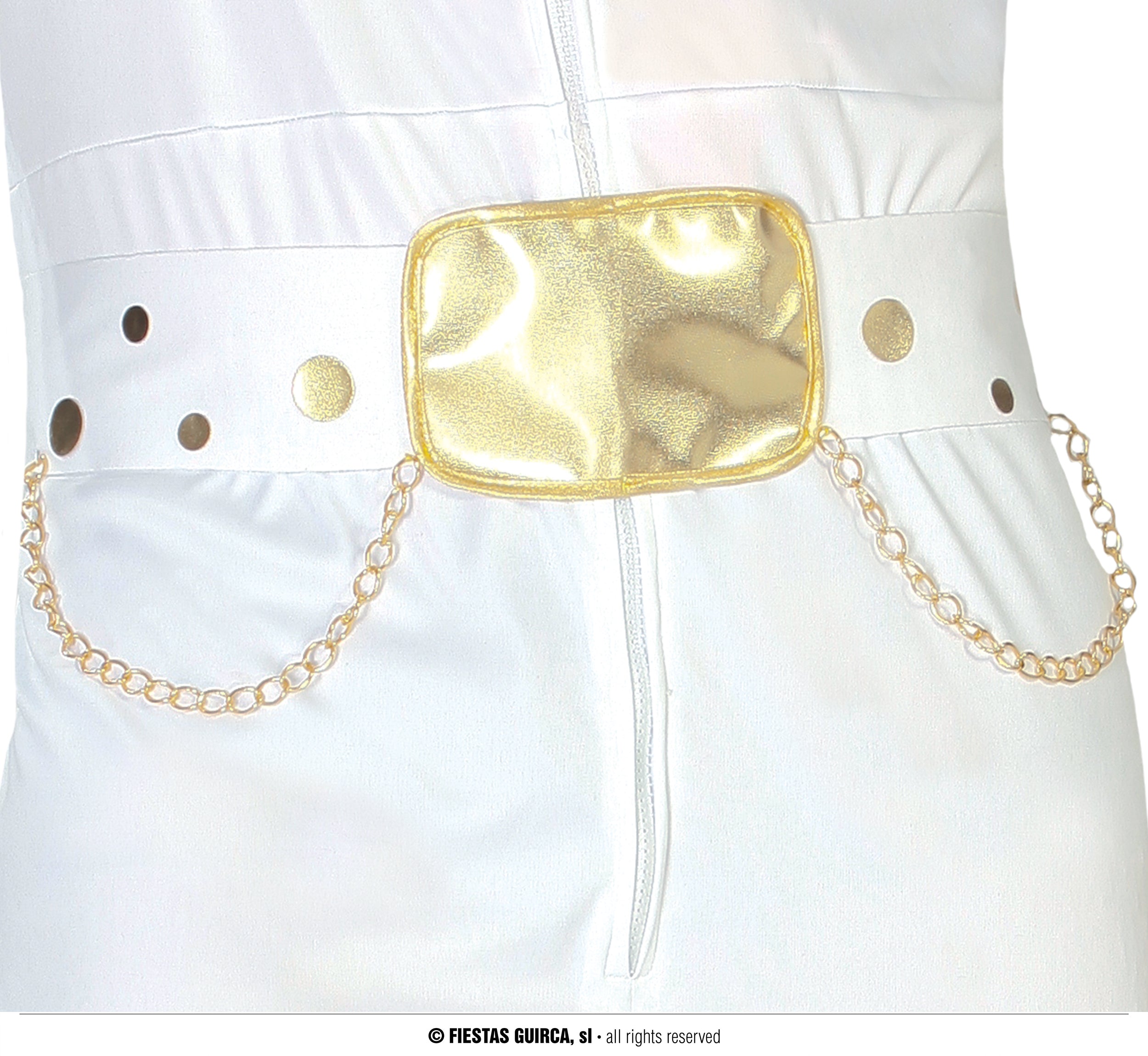 GP84856 – Rock Star Klassiker Kostüm 50s Retro – Größe: 52 - 54 (L) – Farbe: Weiß