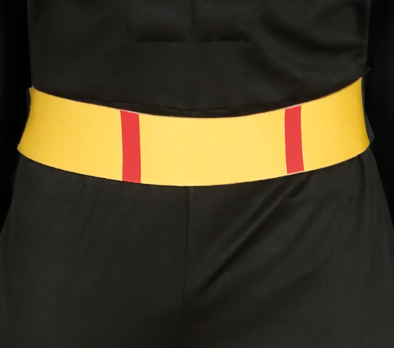 GP80767 – Superheld Abenteuer Held Kostüm – Größe: 52 - 54 (L) – Farbe: Schwarz