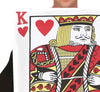 GP80769 – Kartenkönig Faschingskostüm Karnevalskostüm – Größe: 52 - 54 (L) – Farbe: Mehrfarbig