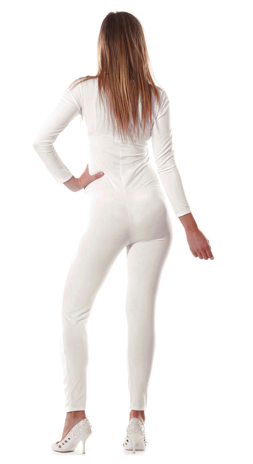 GP80785 – Sportliche Eleganz Weiß Karneval – Größe: 38 - 40 (M) – Farbe: Weiß, Ansicht 2
