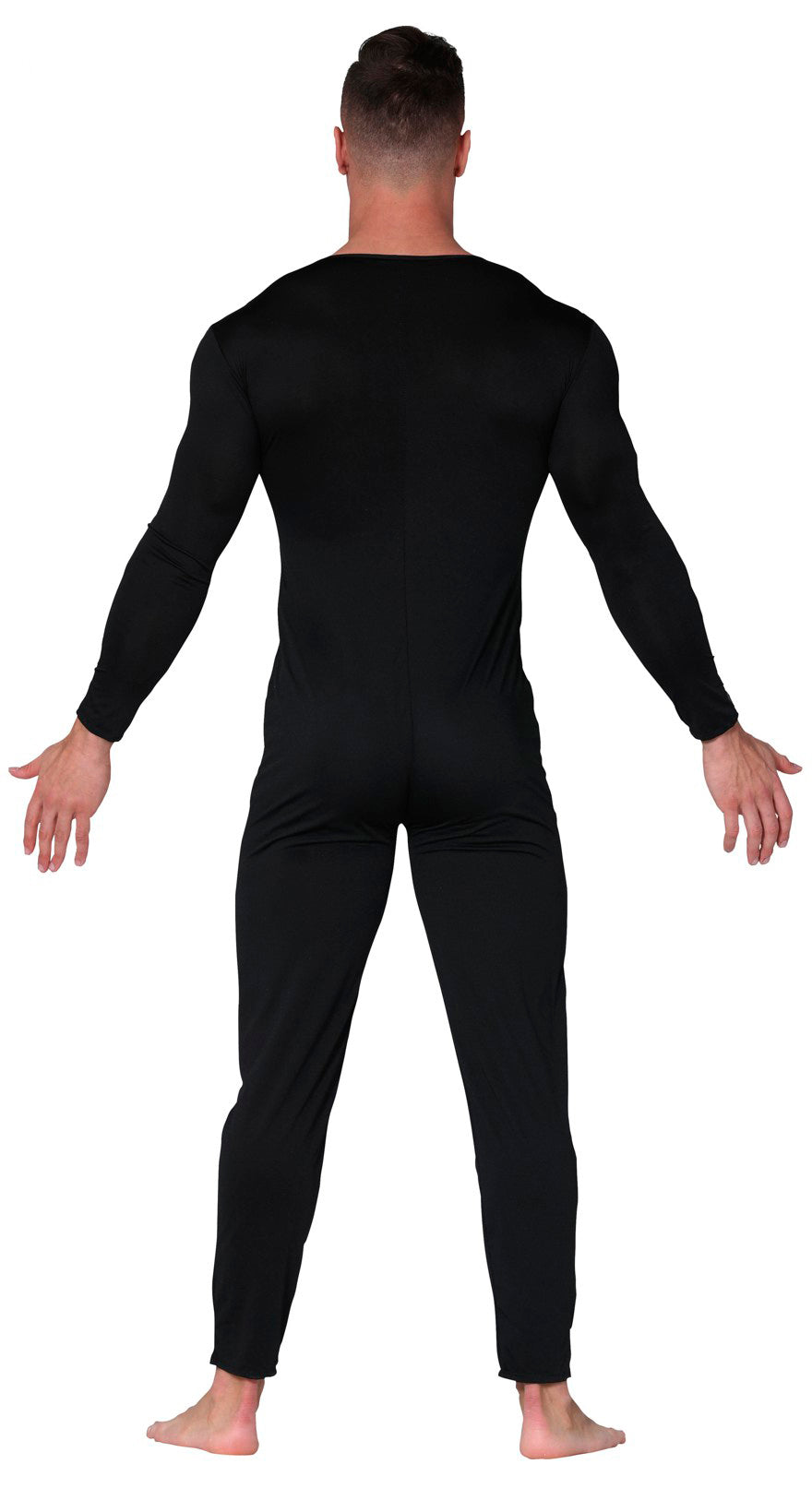 GP80788 – Sportliche Schwarz Ganzkörper Bekleidung – Größe: 52 - 54 (L) – Farbe: Schwarz, Ansicht 2