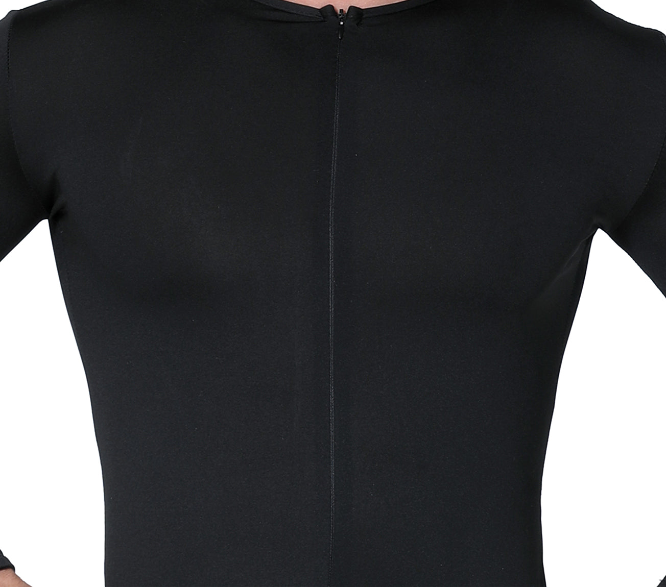 GP80788 – Sportliche Schwarz Ganzkörper Bekleidung – Größe: 52 - 54 (L) – Farbe: Schwarz