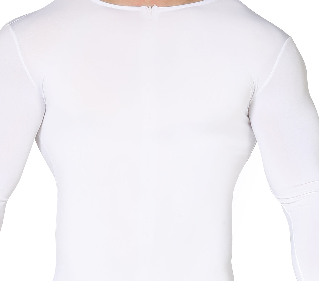 GP80789 – Sportlicher Weiße Karneval Anzug – Größe: 52 - 54 (L) – Farbe: Weiß