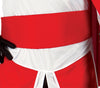 GP80795 – Assassinen Krieger Karneval Kostüm – Größe: 52 - 54 (L) – Farbe: Rot