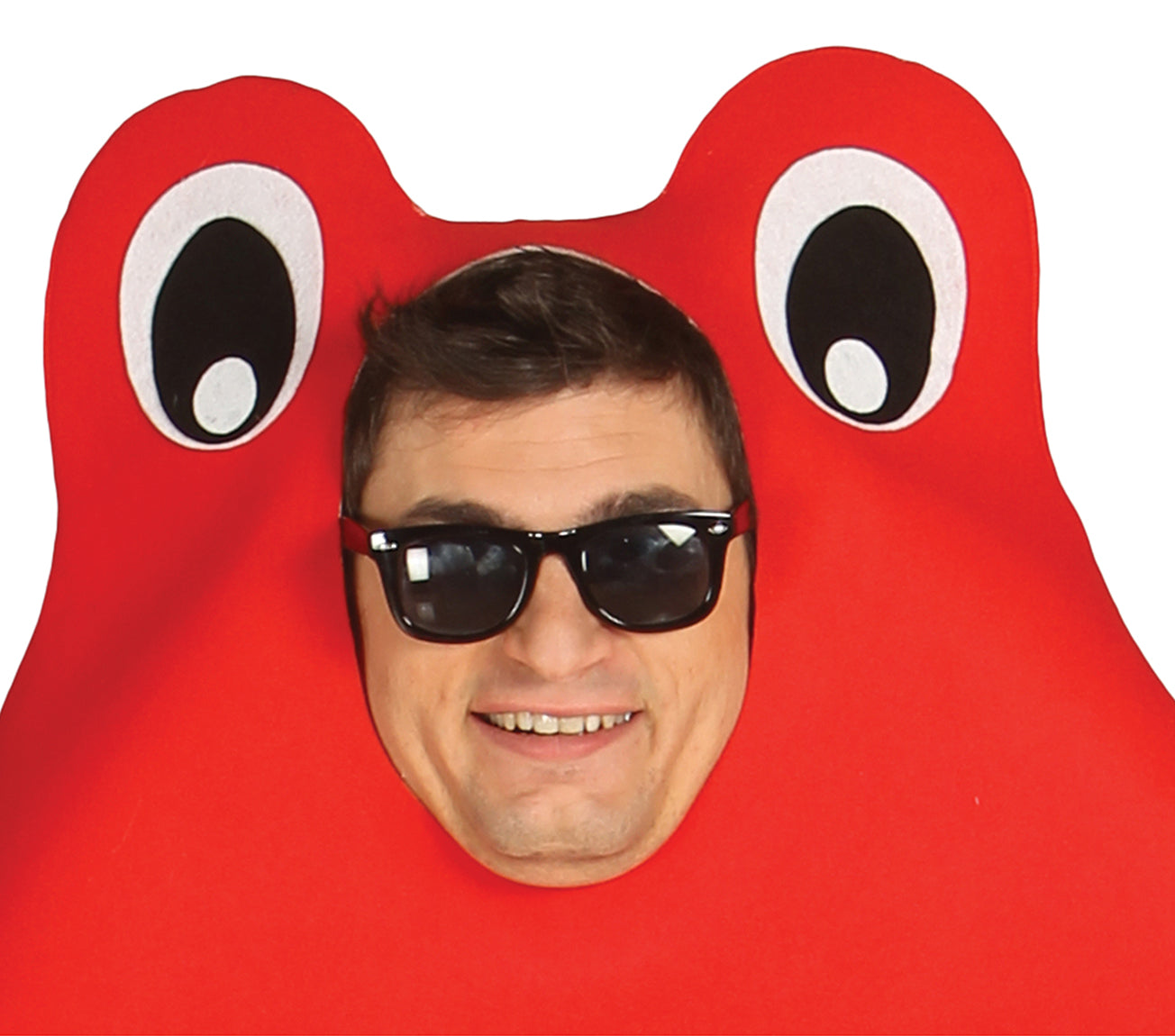 GP80798 – Krabbenkostüm Faschingsoutfit Tier – Größe: 52 - 54 (L) – Farbe: Rot