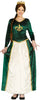 GP80801 – Prinzessin Mittelalter Kleid Karneval – Größe: 38 - 40 (M) – Farbe: Grün