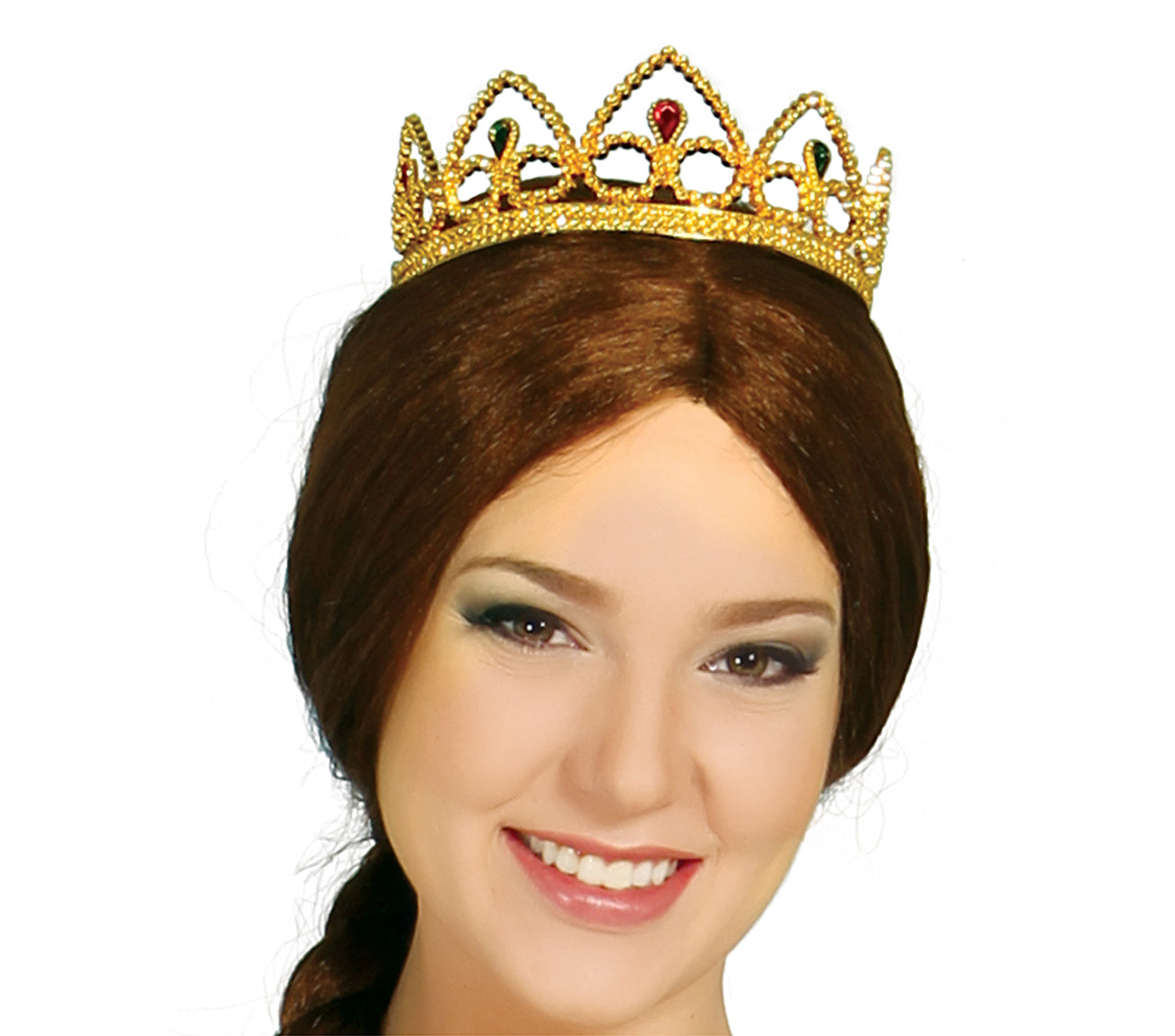 GP80801 – Prinzessin Mittelalter Kleid Karneval – Größe: 42 - 44 (L) – Farbe: Grün