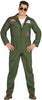 GP80803 – Pilot Abenteurer Filmheld Military – Größe: 52 - 54 (L) – Farbe: Grün