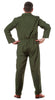 GP80803 – Pilot Abenteurer Filmheld Military – Größe: 52 - 54 (L) – Farbe: Grün