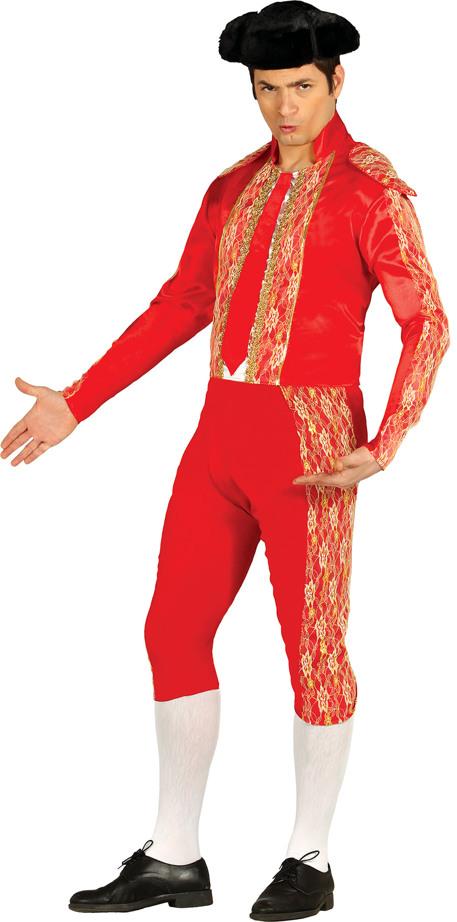 Torero Kostüm für Herren rot Matador