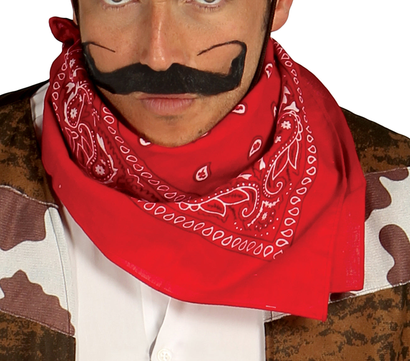 GP80824 – Cowboy Abenteuer Wildwest Kostüm Karneval – Größe: 52 - 54 (L), 54 - 56 (XL) – Farbe: Braun