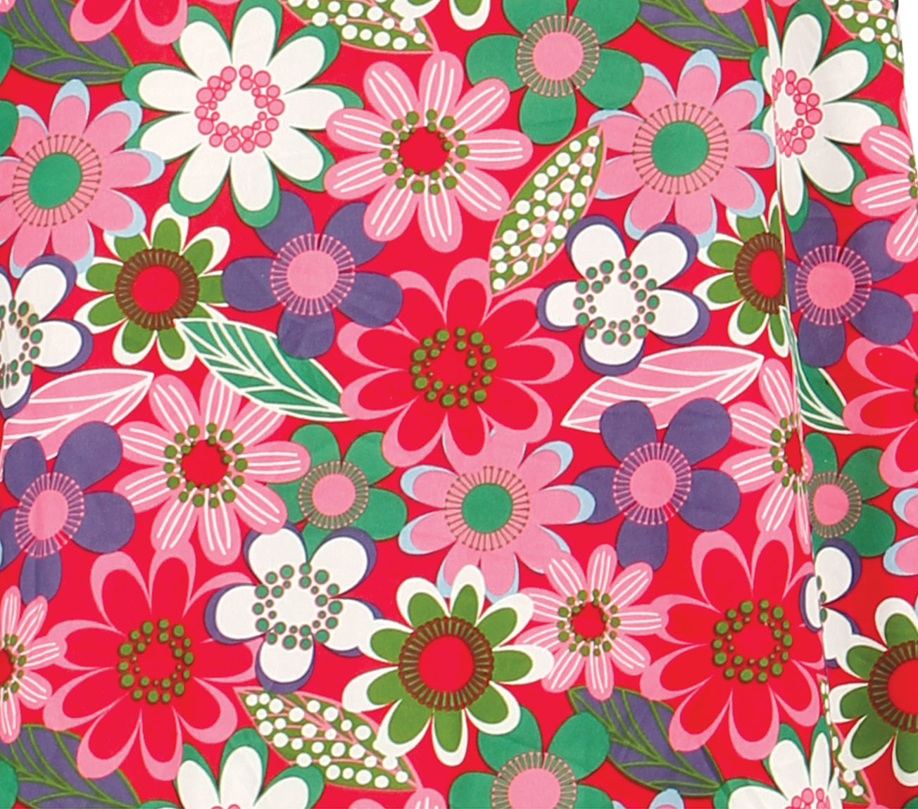 GP80862 – Hippie Kostüm Karneval 60s Mode – Größe: 42 - 44 (L) – Farbe: Braun