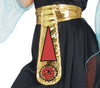GP80870 – Ägyptische Prinzessin Nefertiti Kostüm – Größe: 42 - 44 (L) – Farbe: Schwarz