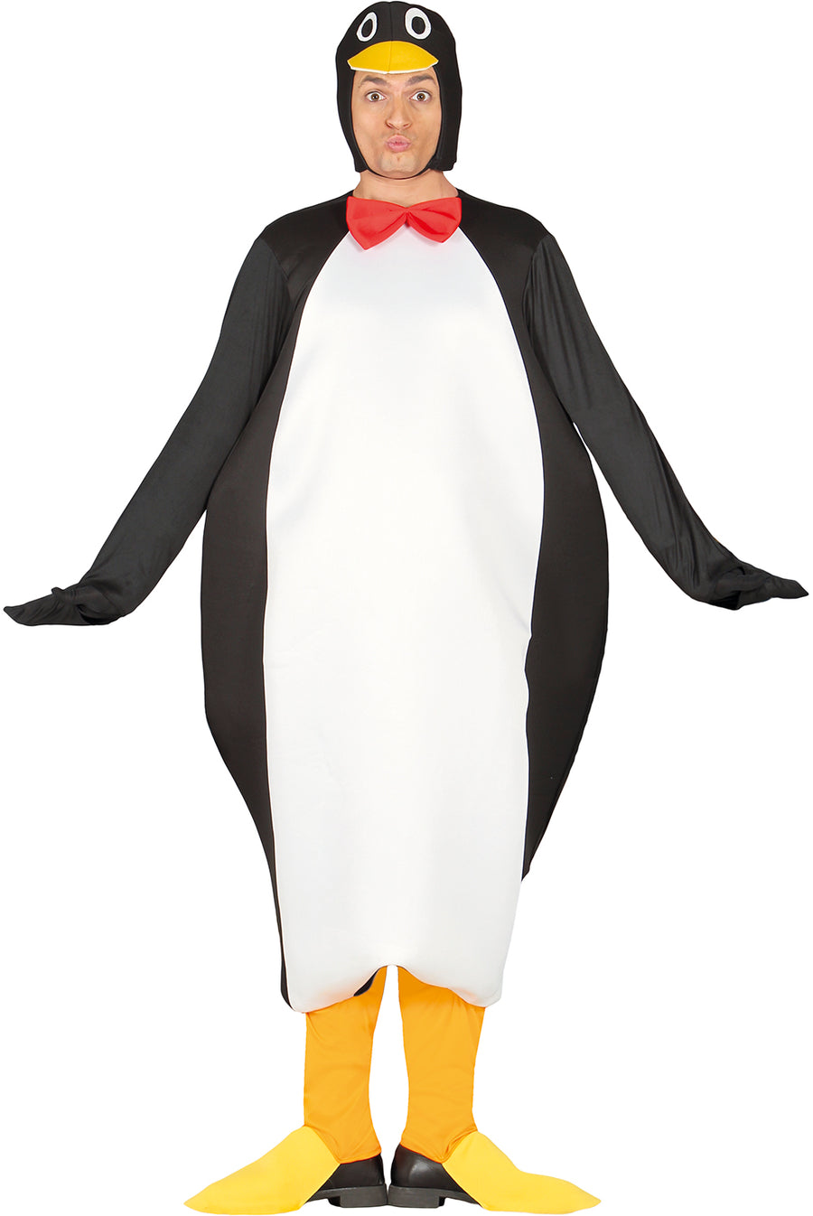 Pinguin Kostüm für Erwachsene mit Kapuze