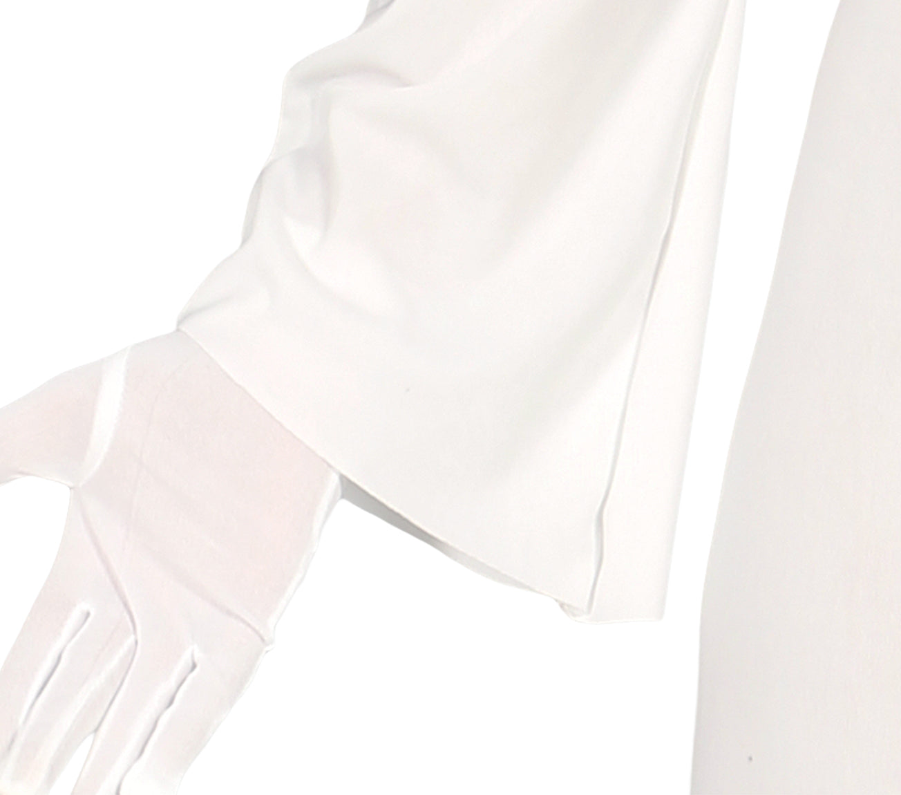 GP80939 – Halloween Geistliche Erscheinung Nonne – Größe: 42 - 44 (L) – Farbe: Weiß
