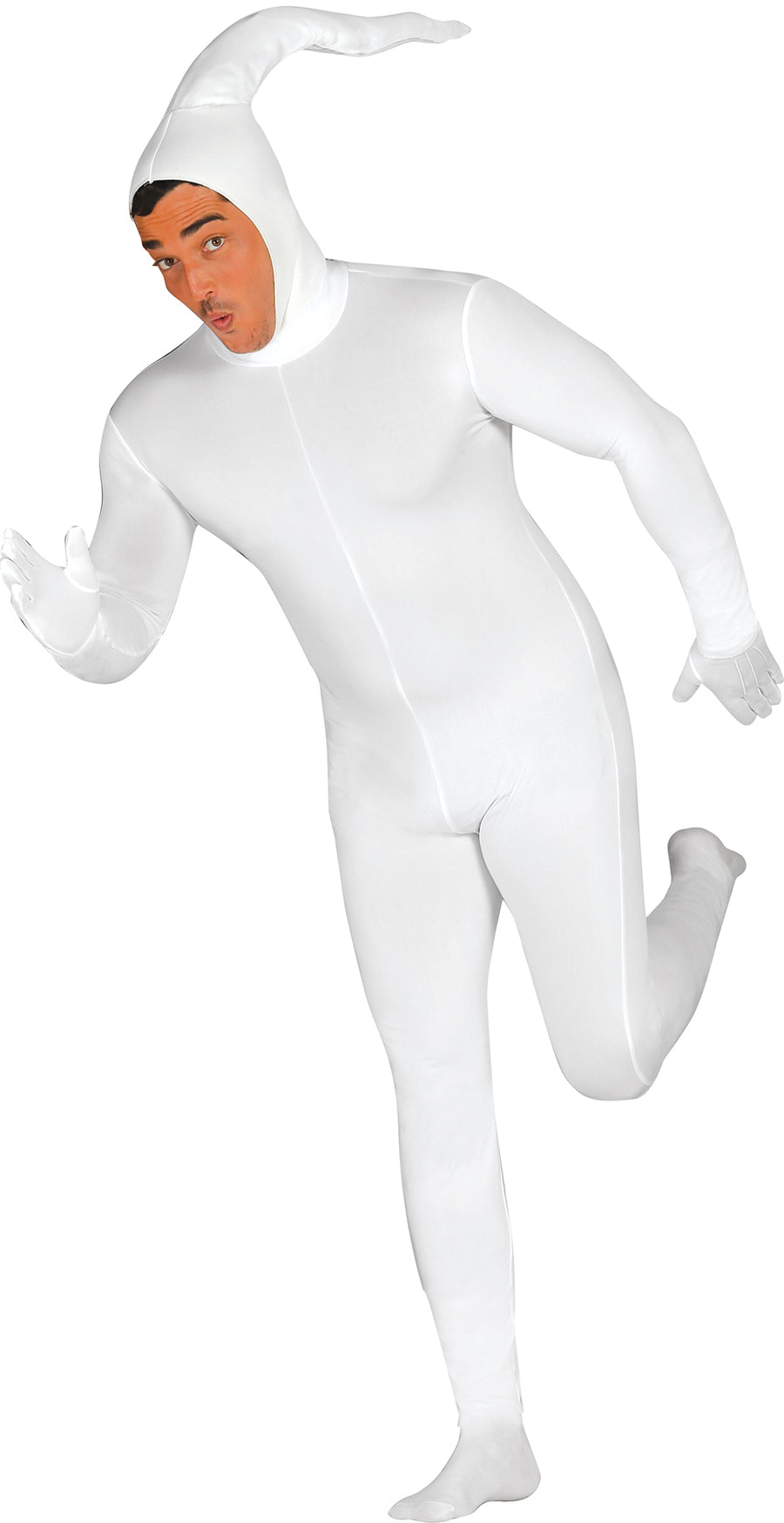 Spermium Kostüm für Herren mit Kapuze