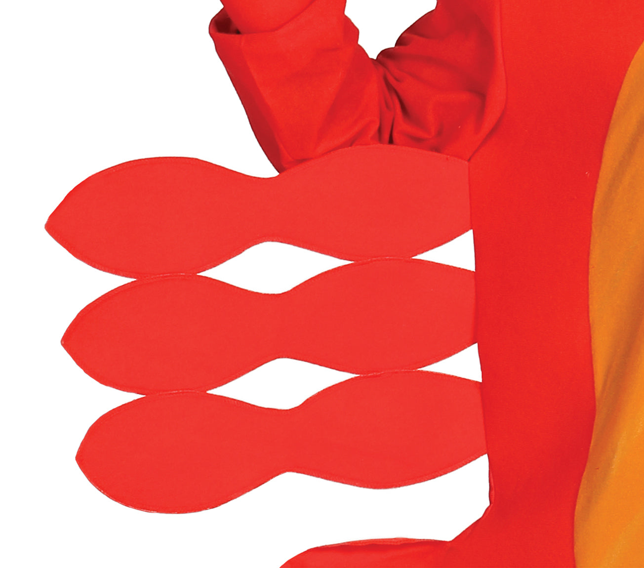 GP80800 – Meereskrabbe Abenteuerkostüm Karneval – Größe: 46 - 48 (S) – Farbe: Rot