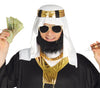 GP80830 – Wüstenprinz Karneval Kostüm Sheik – Größe: 48 - 50 (M) – Farbe: Schwarz
