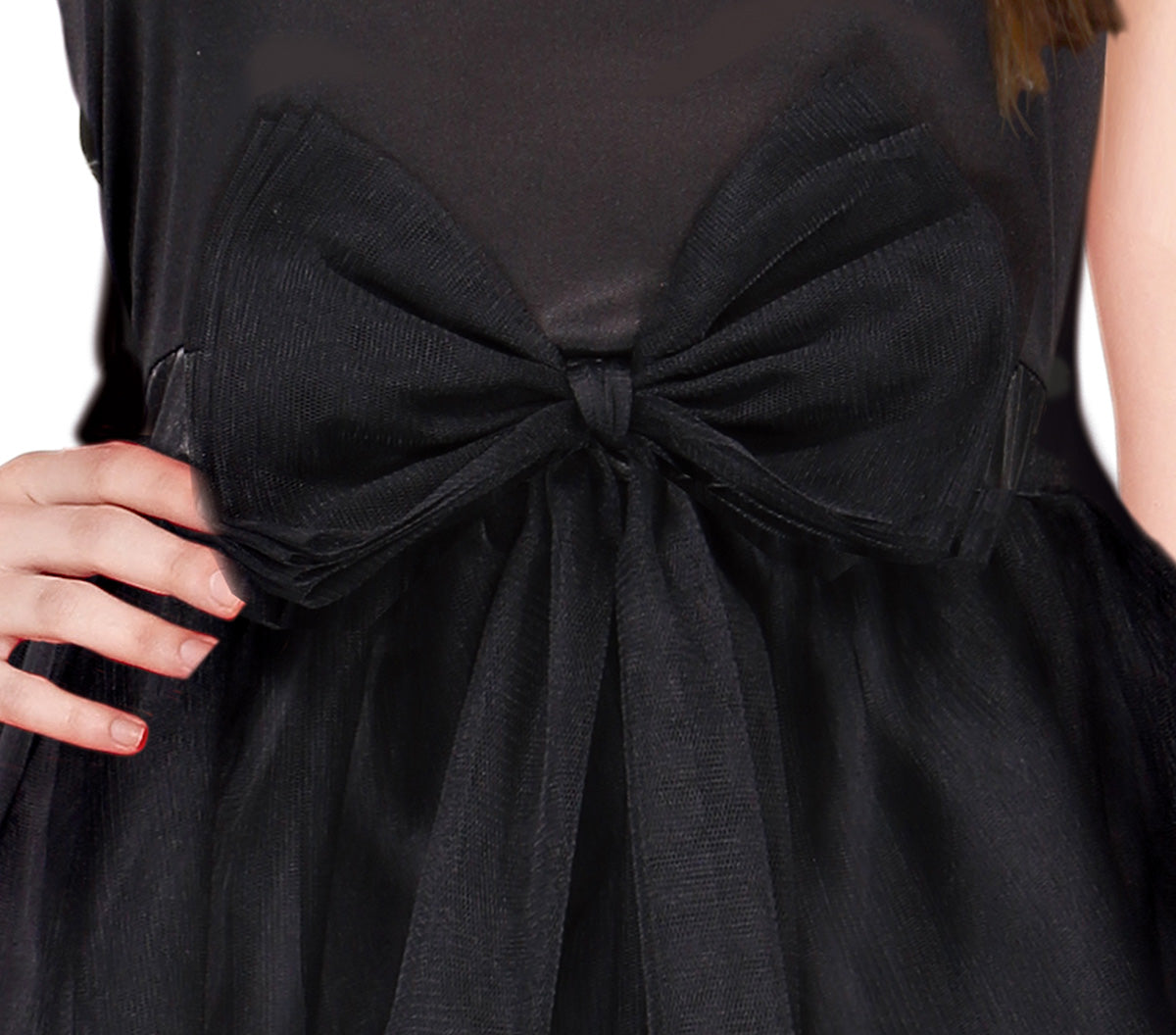 GP84114 – Halloween Ball Kleid Dunkles Filmthema – Größe: 14 - 16 Jahre – Farbe: Schwarz
